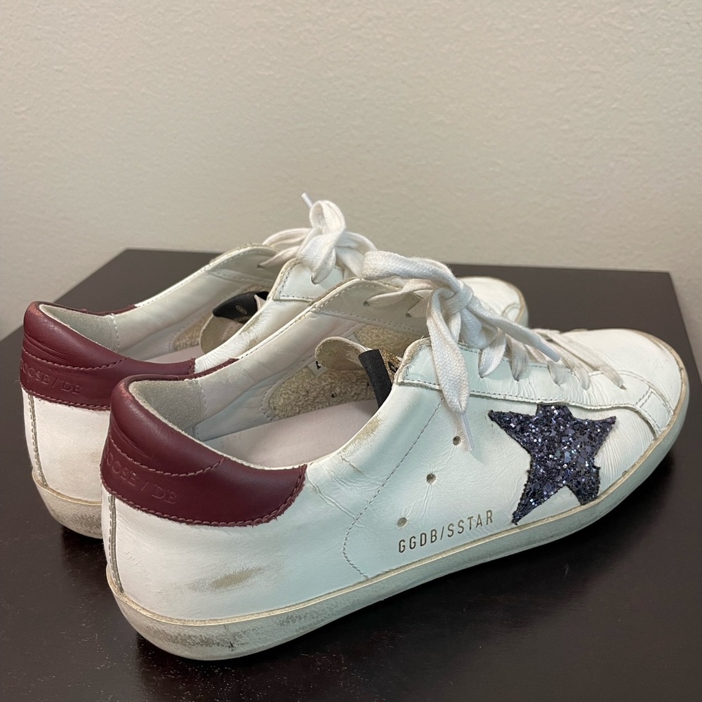 Golden Goose superstar glitter star sneakers  37